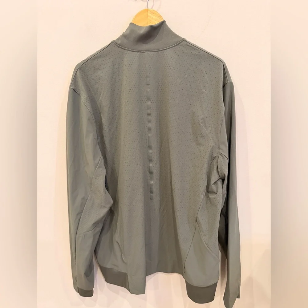 Jordan Dri-FIT Full Zip Jacket Men’s XXL Gray Athletic Track‎ Bomber
